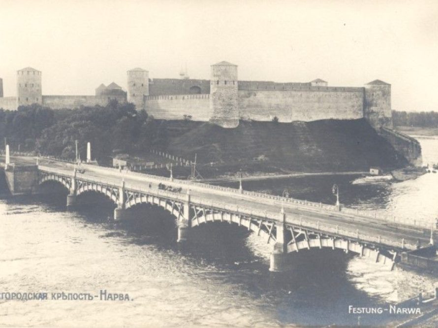 Ivangorodi kindlus. Narva sild. K. Tiikman (Narva Muuseum)